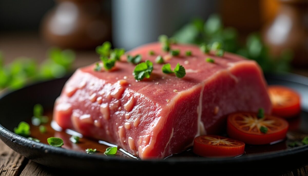 Rôti de chevreuil au four sans marinade : une cuisson simple et rapide pour un repas savoureux