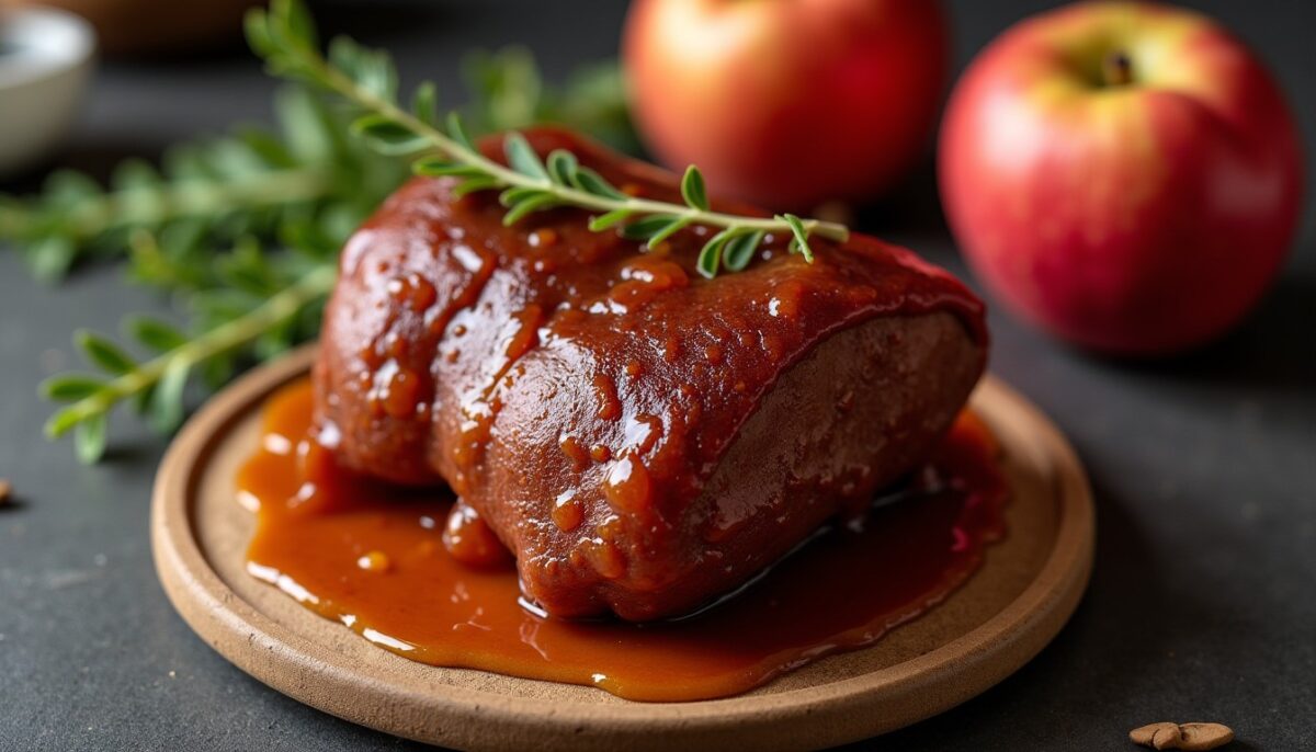 Délicieuse Tatin de Boudin Noir aux Pommes Caramélisées