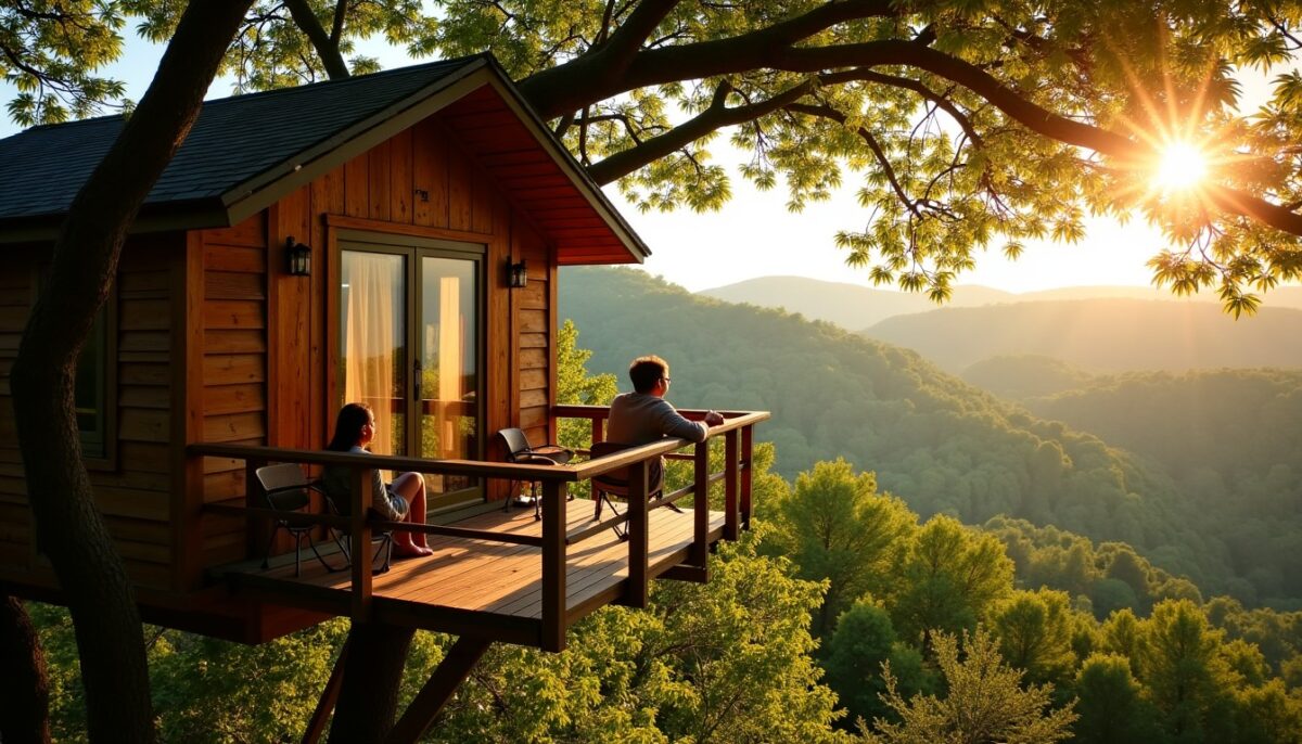 Offrez-vous une escapade romantique et atypique en Occitanie : cabanes perchées et logements uniques à partir de 24€ la nuit