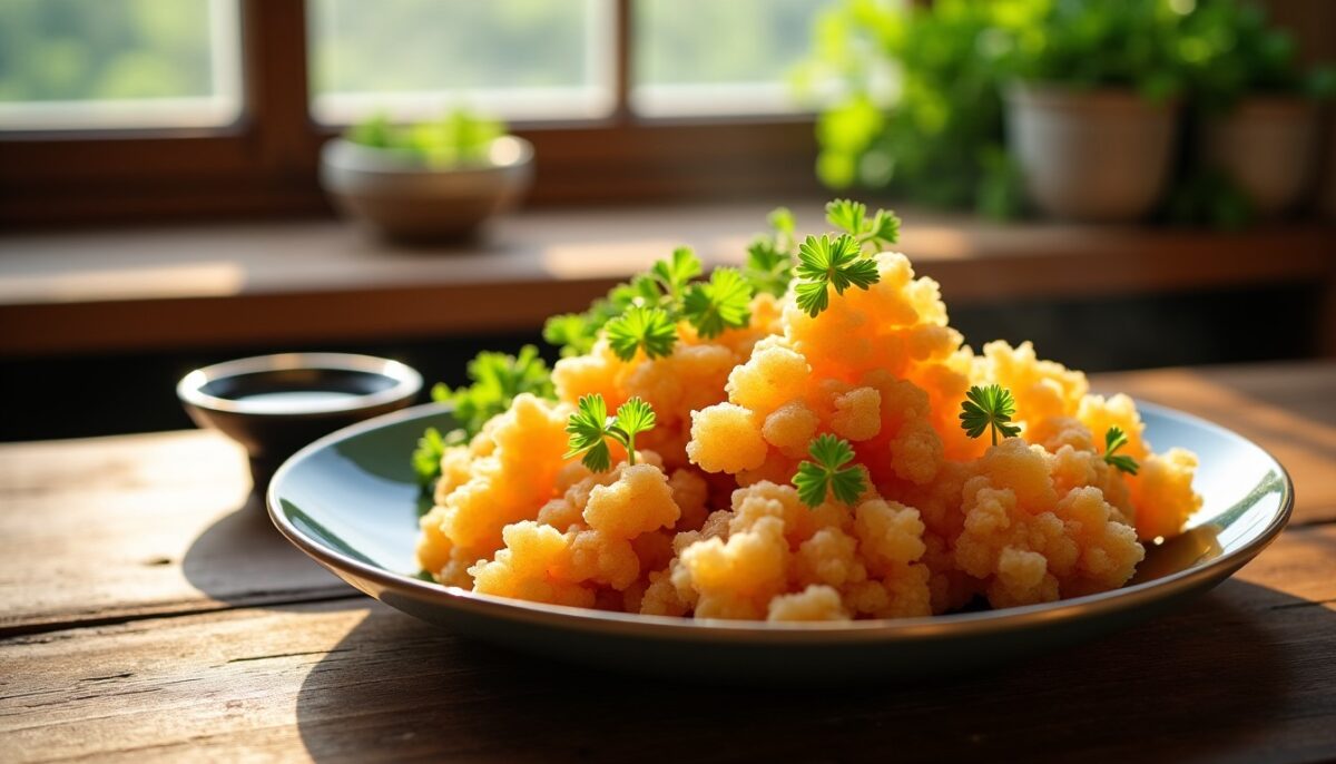 Tempura légère et croustillante : la recette simple avec de l'eau gazeuse pour des beignets parfaits Tempura légère et croustillante : la recette simple avec de l'eau gazeuse pour des beignets parfaits