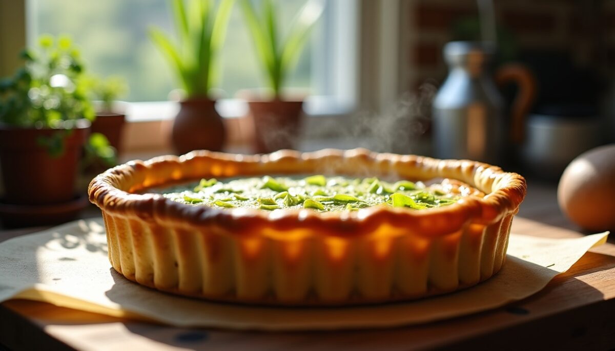 Délicieuse quiche aux poireaux sur pâte brisée maison : la recette facile et gourmande Délicieuse quiche aux poireaux sur pâte brisée maison : la recette facile et gourmande