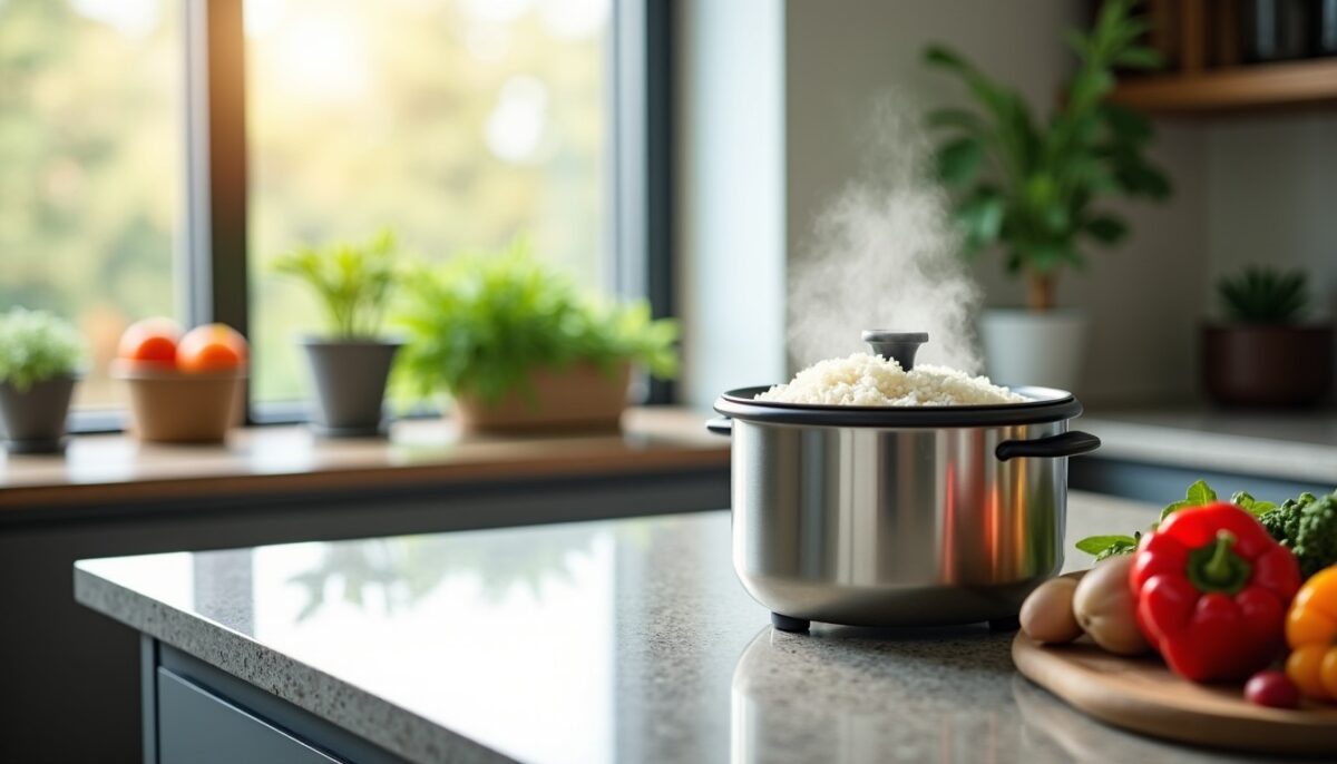 Maîtriser la cuisson du riz au cuiseur vapeur : le guide ultime pour un repas savoureux Maîtriser la cuisson du riz au cuiseur vapeur : le guide ultime pour un repas savoureux