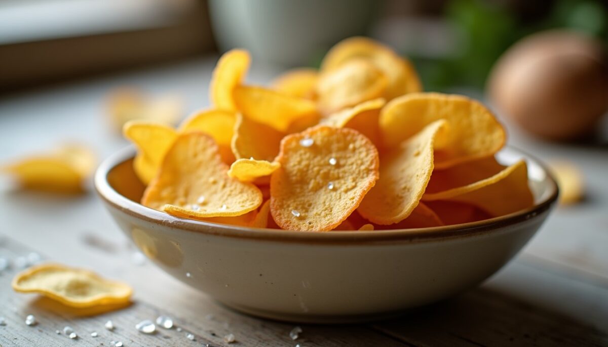 Recette simple pour réaliser des chips de pommes de terre maison parfaitement croustillantes