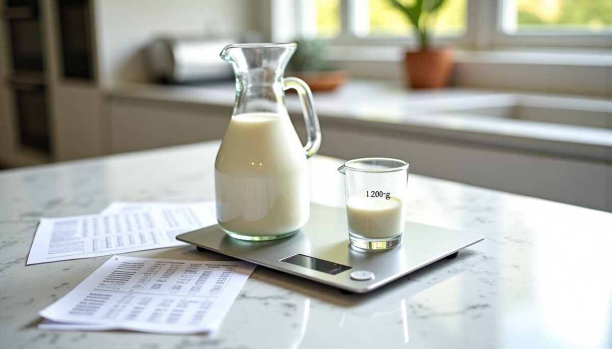 G de lait en cl : Guide précis de conversion et équivalences pour mesurer le lait G de lait en cl : Guide précis de conversion et équivalences pour mesurer le lait