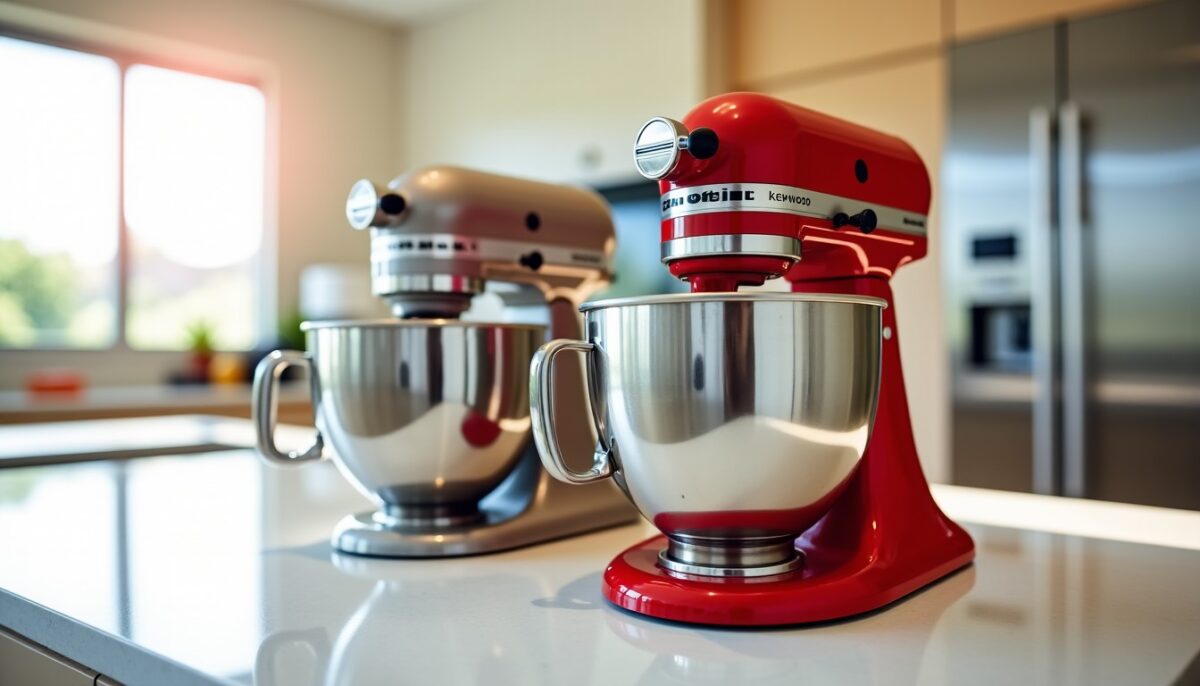 Kenwood vs KitchenAid : Guide complet pour choisir le robot pâtissier idéal – Comparatif des modèles phares